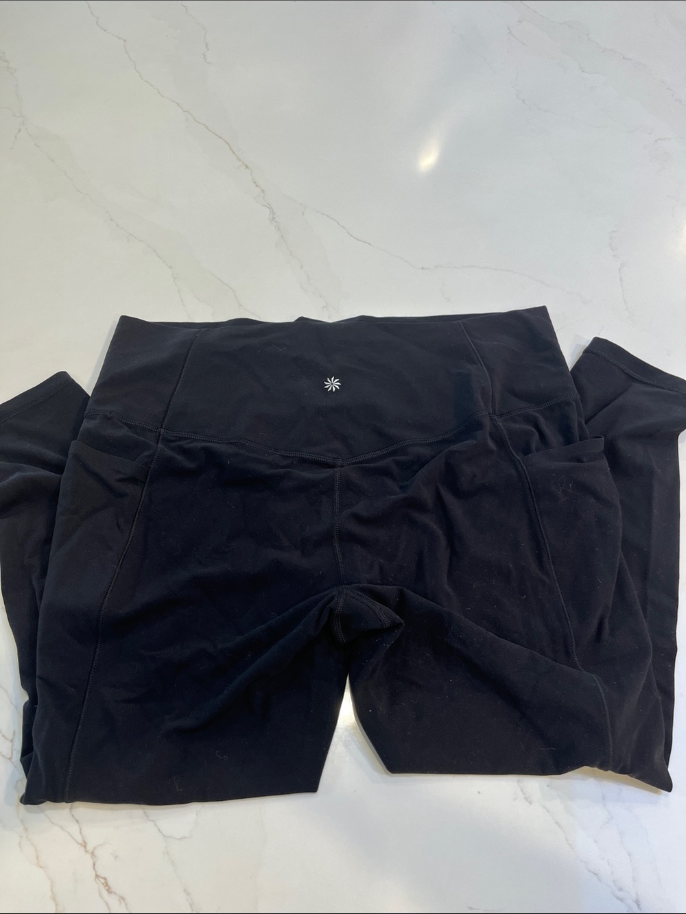 Athleta Black High-Waist Performance Leggings